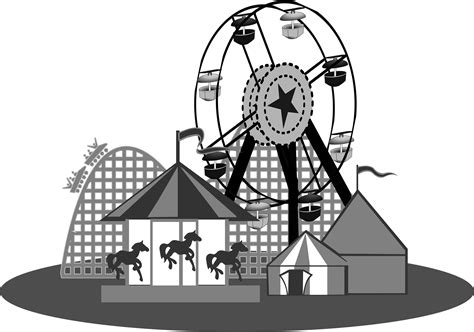 carnival clipart|carnival clip art black and white.